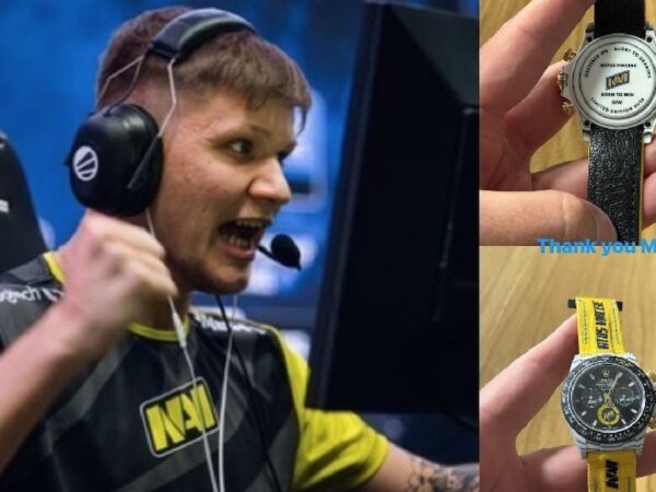 Годинник Rolex у символіці NAVI / Фото: соціальні мережі s1mple